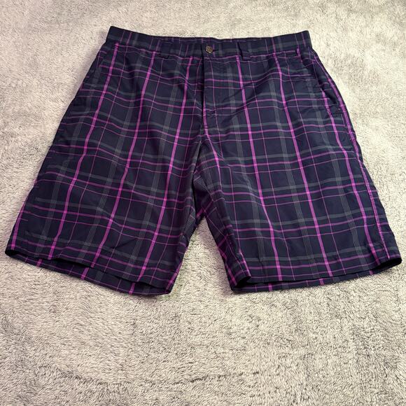 Callaway Men's Golf Shorts Plaid Size 34 - Picture 1 of 7